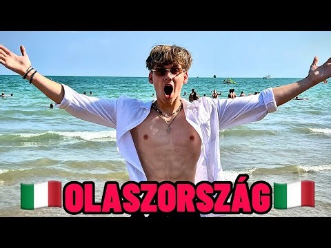 NOEL AZ OLASZORSZÁG TENGERPARTJÁN KÓBOROL😅🇮🇹🤩