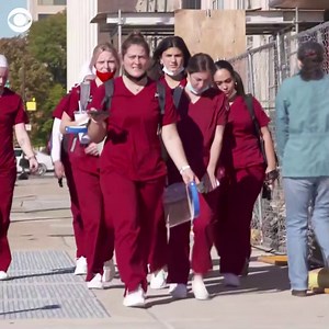 3.9K views · 59 reactions | NURSING SCHOOL BOOM: While America’s nursing workforce is burned out by the pandemic, applications to nursing schools are rising — driven by young people looking to make a difference: “I’ve never felt more motivated.” https://cbsn.ws/3BPhd54 | CBS Evening News | Facebook