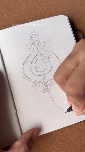 Peacock Feather doodle…sharing the work in progress! . . . . . . . . . . . . #réel #peacockfeathers #peacock #peacockart #doodle #zendoodle #zenart #zen #reelsinstagram #reelsvideo #reelkarofeelkaro #reelindia #workinprogress #artreel #reelsinstagram #reelsvideo #reelitfeelit #reelviral #reelsinsta #reellife #artlines #artist #artgallery | Meraki by Lalita Iyer