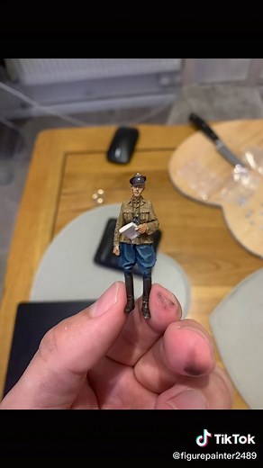 Figure painter on TikTok