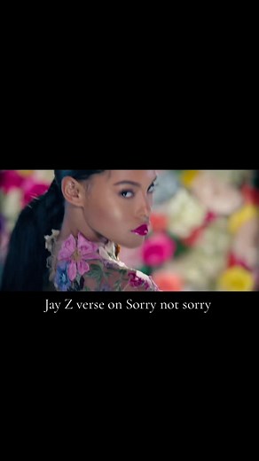 Sorry not sorry .Jay Z verse