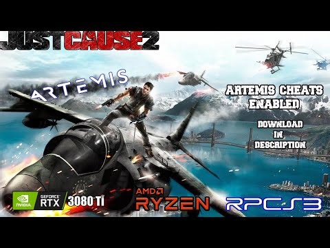 RPCS3 v0.0.26 | Just Cause 2 , Playable 4KUHD, | Artemis PS3 Cheats Enabled