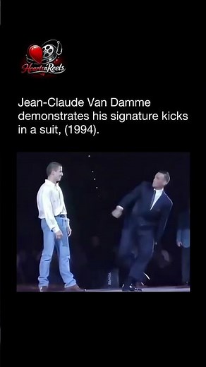 Jean-Claude Van Damme Throws His Signature Kicks in a Suit (1994)