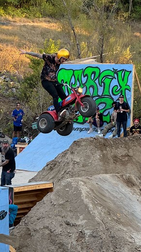 Had an absolute blast today at Darty. @brettsilva is the man for making this happen every year! Stomped this and a rocket ice down the rollercoaster ledge and I couldn’t be happier (I can’t suicide on my bike) #atc70 #dartyintheditch | Jack Dobrinski