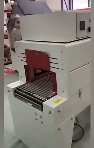 Automatic Heat Shrinkable Film Packaging Machine with Shrink Wrapping Machine#shrinkpackingmachine