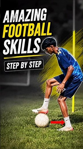 Amazing football skills step by step 🔥🤩 #football #shots #soccer #tutorial #trending @abeshsports