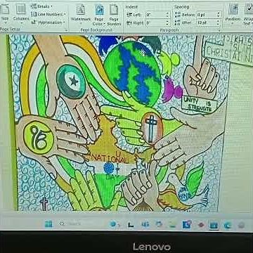 "Unity Day Poster | Easy Digital Design "#video#unity #digital art #school #viral #trending #art l