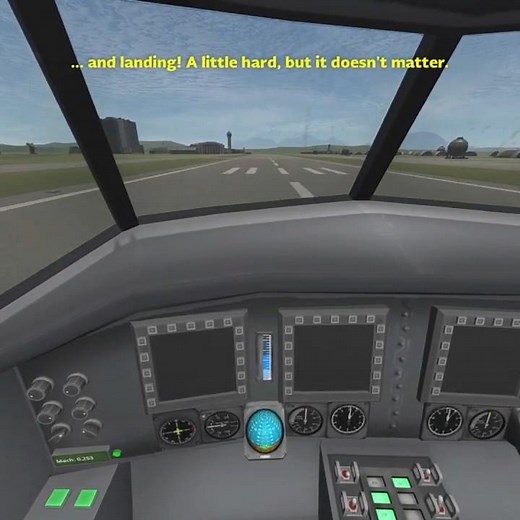 KSP: Cockpit View Landing Tutorial
