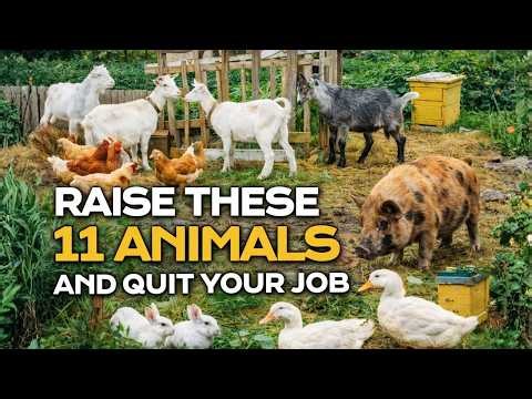 11 Animals That Turn 1 Acre Into a Self-Sufficient Farm