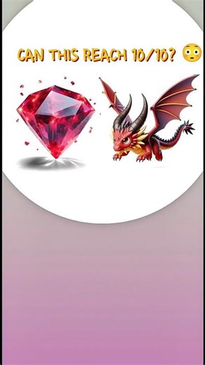 Will This Hit 10/10?! 😳💎🐉 #shorts #animash