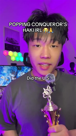 Popping Conqueror's Haki in Real Life