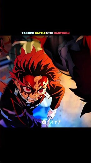 tanjiro battle🔥#anime #demonslayer #animeedit #kimetsunoyaiba #shorts