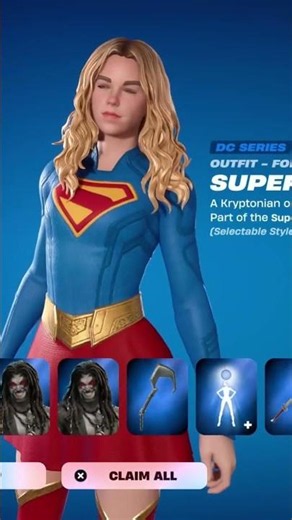 Buying Supergirl skin Fortnite