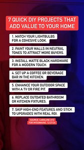 76K views · 96 reactions | 7 Quick DIY PROJECTS #HOME | Legacy Realty International | Facebook