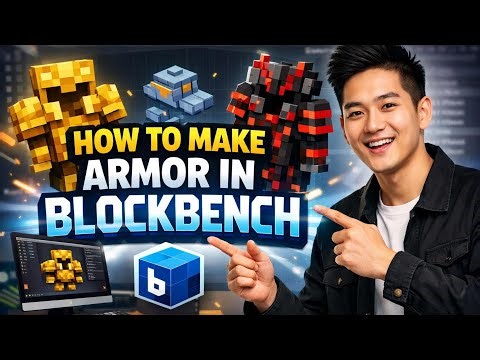 How to MAKE ARMOR in Blockbench (Step by Step)