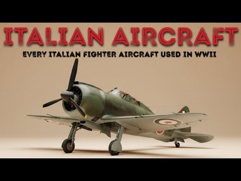 Every Italian Fighter & Attack Aircraft Used in WW2 | 23 Aircraft