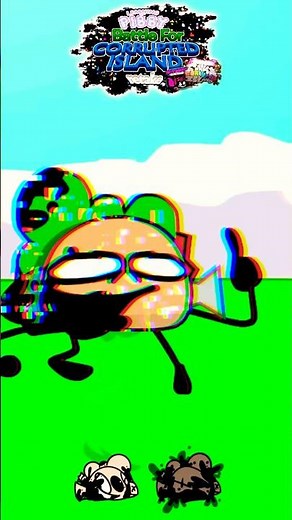 Taco in Fallen Leader | BFDI X LWP: - Battle For Corrupted Island: Retake - | BFCI v1 #bfdi #tpot