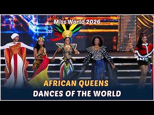 25 African Queens came to Dance 🔥 Miss World 2026