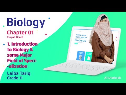 Biology Class 11 | Punjab Board | Ch 1 | Topic 1 | Introduction to Biology | in urdu | tutoria.pk