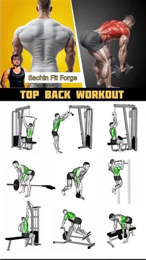 Complete Back Workout Routine 💪🔥| #fitness #workout #motivation #trending #shorts #viral