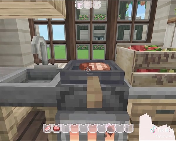 memasak steak🥩🍳🥬#minecraft #minecraftaesthetic #minecraftbedrock #minecraftbuilding #minecraftanimation