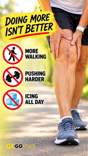 Knee Replacement Recovery: Why Doing More Can Slow You Down