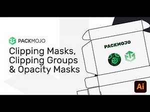 How to Create Masks on Adobe Illustrator | Packaging Design 101