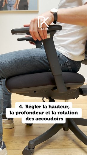 53K views | À la recherche d’une chaise ergonomique ? Découvrez celle de PERCKO : un soutien ciblé qui répartit le poids et réduit les tensions du bassin.  Offre Black November : -10% supplémentaires avec le code BLACK. | Percko | Facebook