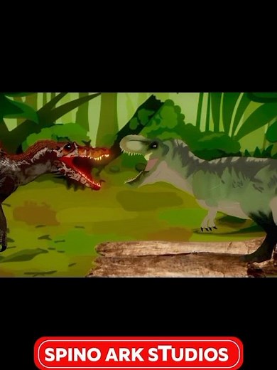 spino jp3 VS T-REX jp3 Bull#jurassicworld#jurassicpark#dino‪@Dino-Rex-1‬‪@ocelote‬‪@SpinoArkStudio2‬