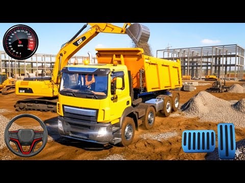 City Railway Construction Simulator Android 3D Gameplay