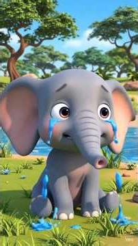 Baby Elephant Crying 😢 Best Friend Saved ❤️