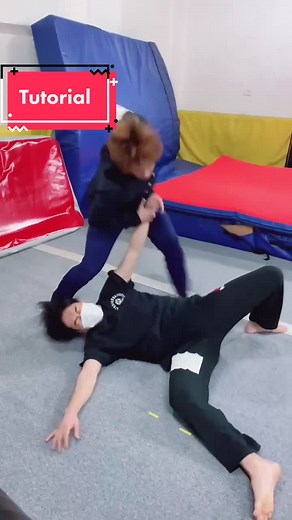 [호신술 1편] 마지막이 제일 중요한 동작입니당 🥲 Self-defense tutorial. break an egg. 🥚 #tricking #exercise #acrobatics #틱톡스포츠