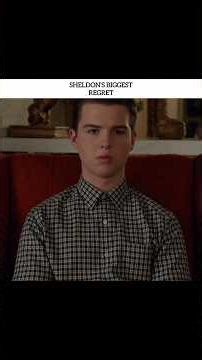 Sheldon's Biggest Regret 😭❤️‍🩹. #shorts #trending #youngsheldon