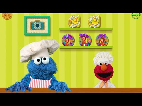 Cookie Monster's Colorful Cookie Bakery with Elmo! 🍪👨‍🍳 | Kids Fun