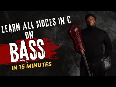 Learn All Modes In C on Bass