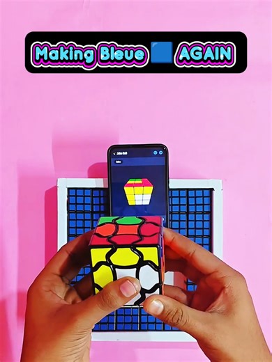 Making All The Cubes Bleue: A Colorful Challenge