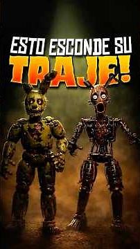 How Does SPRINGTRAP'S ANATOMY Work? in Five Nights at Freddy's (FNaF)