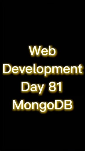 Mohd Yash on Instagram: "Day 81/90 - Starting My Coding Journey | HTML to MERN Stack || 🚀 Aaj MongoDB ka ek important concept samjha 🔥 MongoDB Server aur MongoDB Shell ka difference. Beginners aksar yahin confuse ho jaate hain. Aaj ye clarity mili ki data kaha hota hai aur commands kaha se chalti hain. Journey continue 🚀 #coding #backend #mongodb #motivation #webdevelopment"