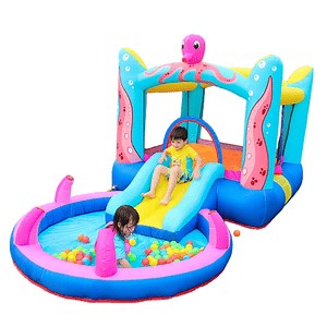 [Hot Item] Factory Water Supply Inflatable Castle Slide Home Inflatable Trampoline Castle Children's Play Toys