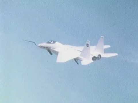 F-15A Remotely Piloted Research Vehicle (RPRV) Flight and Landing