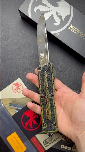 Microtech Scarab II S/E Gen III Outbreak M390MK Signature Series
