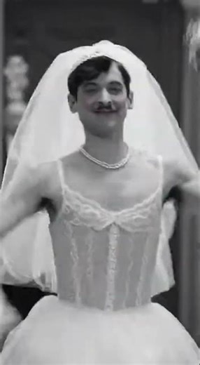 MTF Transformation: Accidentally Bride Comedy Makeover #crossdress #makeup TGTF #boytogirl #femboy