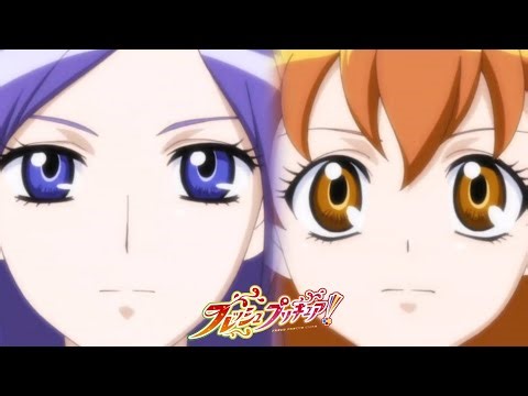 [1080p60]Change! Precure, Beat Up! {Cure Berry & Cure Pine Transformation} (Fresh! PreCure)