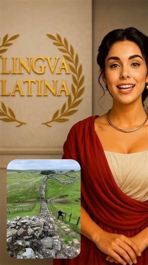 Vallum Hadriani (Lingua Latina) - Short Latin Story #latin #history #lingualatina