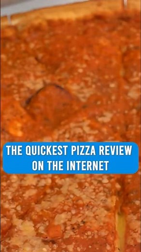 Quickest Pizza Review At Giordano's