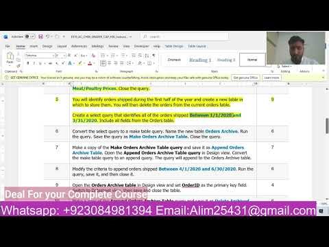 Exp19_Access_Ch06_Capstone - Northwind Traders Sales Analysis 1.0 | Exp19_Access_Ch6_Cap_Northwind