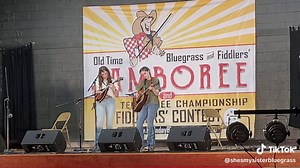 El Cumbanchero at Holladay Tennessee, the West Tennessee Fiddlers Championship on April 15, 2023 #bluegrass #bluegrassmusic #bluegrasstiktok #bluegrasscompetition #mandolin #mandolincompetition #bluegrasscompetition #fiddlecompetition #bluegrassguitar #guitarchordswithstyle #sistergoals #bluegrassduo #westtennessee #realtennessee