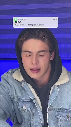 Nos regresaron la cuenta de TikTok de Alex