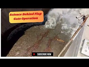 Exploring Flap Gates in Hydro Engineering #hydropower #spillway #reservoir management