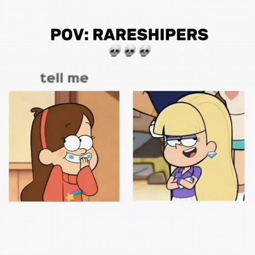 Explorando nuevos ships en Gravity Falls